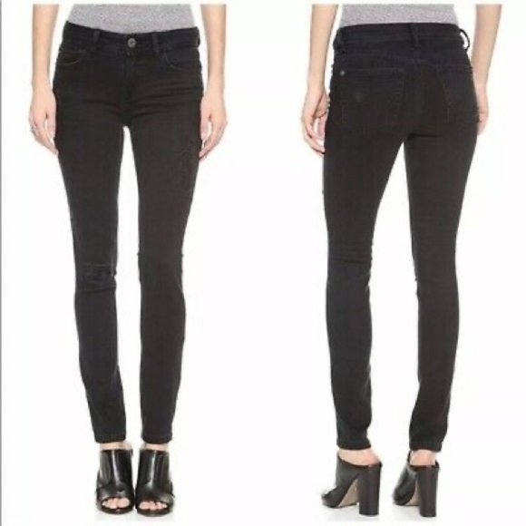 DL1961 Florence Insta Sculpt Distressed Black Jean - Picture 2 of 16